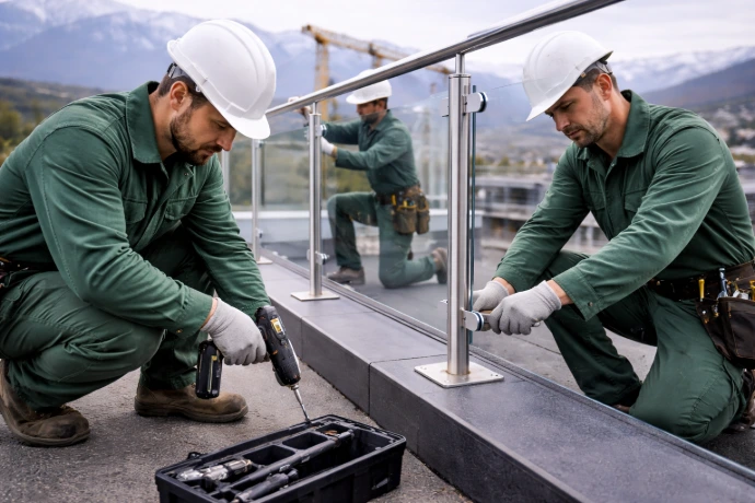 Metallgeländer in Innsbruck – Geländerbau von Dachdecker Innsbruck